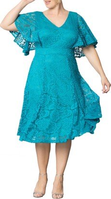 Women's Plus Size Camille Lace Cocktail Dress