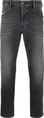 D-Yennox stonewashed tapered jeans