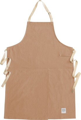 Risdon & Risdon Potter's Split Leg Canvas Apron - No Pockets - Trade Brown