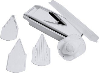 V-Prep Mandoline Slicer with German Surgical Grade Stainless Steel 7 Piece Blades Set