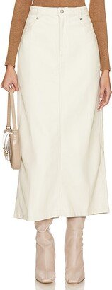 City Slicker Faux Leather Maxi Skirt