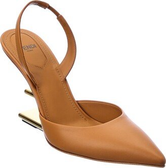 First Leather Slingback Pump