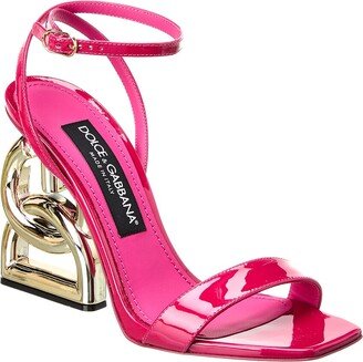 Pop Patent Sandal