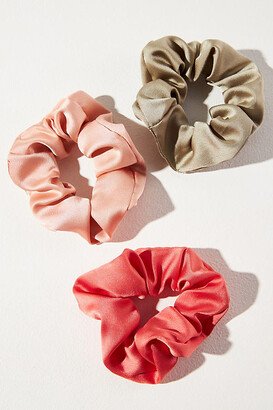 Holiday Satin Scrunchies, Set of 3