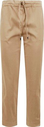 Drawstring Cropped Trousers-AC