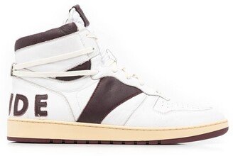 Panelled High-Top Sneakers-AH