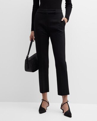 Fuoco Cropped Wool Pants-AA