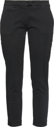 Cropped Pants Black-AL