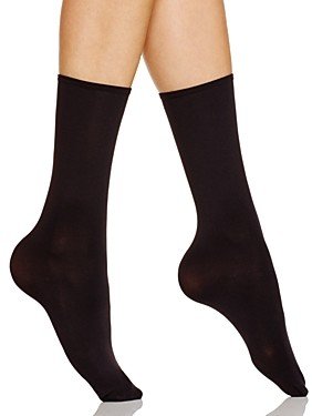 Opaque Anklet Socks