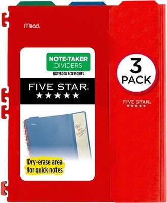 3pk Note-Taker Dividers