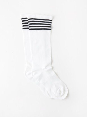 5-stripe Organic-cotton Baggy Socks