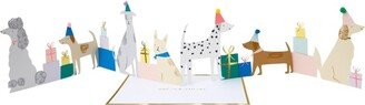 Dog Party Birthday Card (Pack of 1)