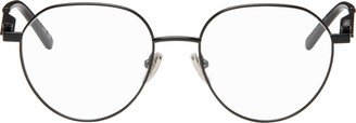 Black Round Glasses-AA