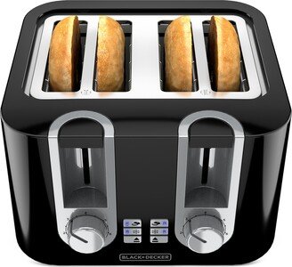 4-Slice Wide-Slot High-Lift Toaster