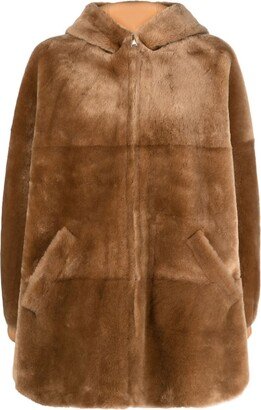 Reversible Shearling Jacket-AG