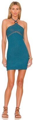 x REVOLVE Ginette Mixed Crochet Mini Dress