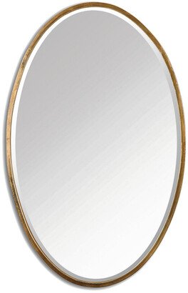 Herleva Gold Oval Mirror