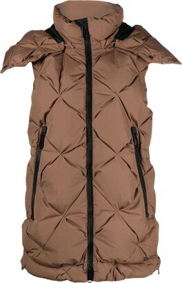 Alma padded quilted coat