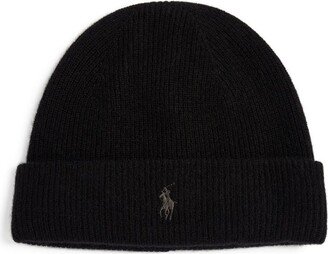 Cashmere Polo Pony Beanie