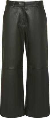 Fiorito wide leather pants