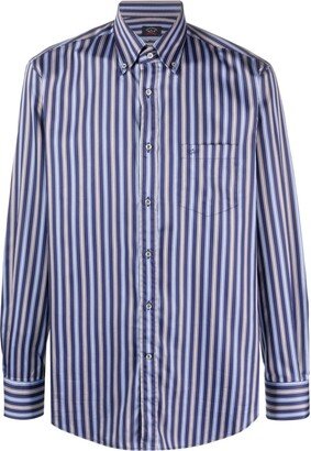 Striped Organic-Cotton Shirt