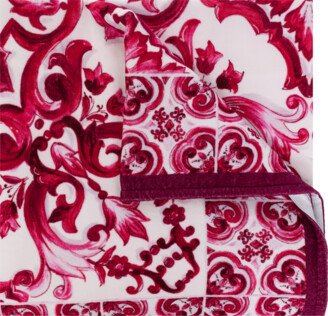 Patterned Beach Towel - Pink