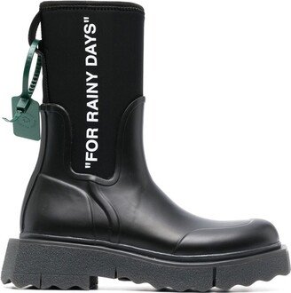 Sponge Rubber Rain Boots-AA