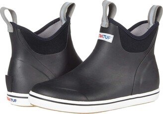 XTRATUF Ankle Deck Boot (Black) Men's Shoes