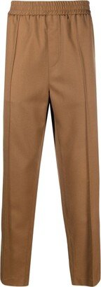 Elasticated-Waist Wool Trousers