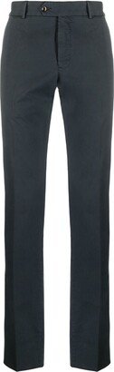 PT Torino Pressed-Crease Stretch-Cotton Tailored Trousers