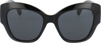 Oversized Cat Eye Sunglasses-AA