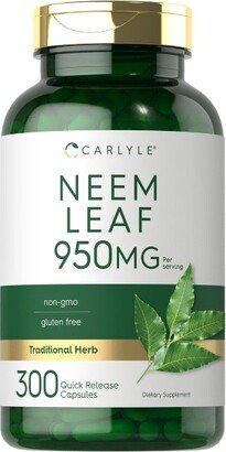 Carlyle Neem Leaf 950mg | 300 Capsules