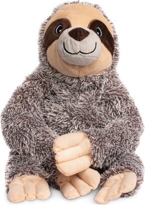 fabdog Fluffy Sloth Pet Toy, Small