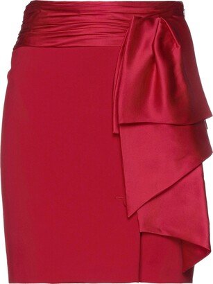 Mini Skirt Red-AA