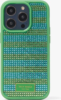 Seaside Striped Sequin Iphone 14 Pro Case