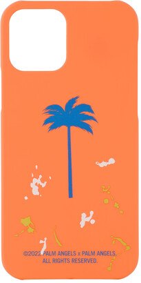 Orange Palm Tree iPhone 12/12 Pro Case