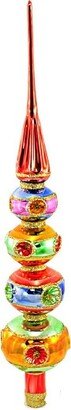 Sbk Gifts Holiday 17.0 Pride Tree Topper Smooth Rainbow Christmas Retro Lgbtqi - Tree Toppers