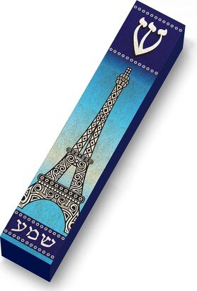 Destinations Mezuzah Case Collection, Paris, New York, Eiffel Tower, Statue Of Liberty, Empire State Building,