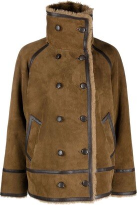 Elya shearling-lined jacket