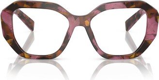 Prada Eyewear Irregular-Frame Glasses-AA