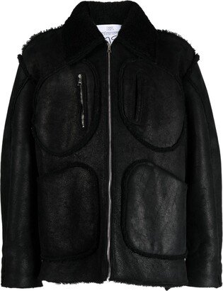 Comics shearling jacket