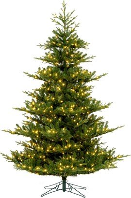 Hudson Fraser Fir Artificial Christmas Tree, Dura-lit Led Warm Mini Lights, 9'