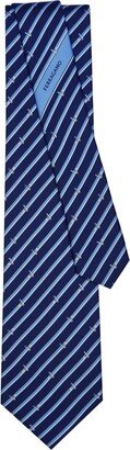 Striped Silk Tie-AC