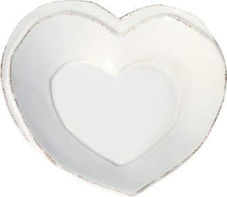 Lastra White Heart Dish