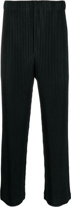 Straight-Leg Pleated Trousers-AI