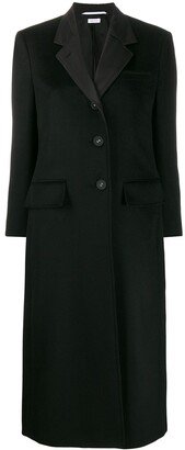 Single-Breasted Cashmere Zibeline Coat