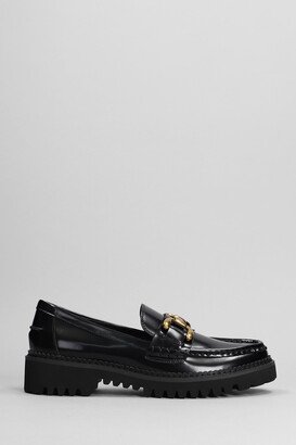 Loafers In Black Leather-AA