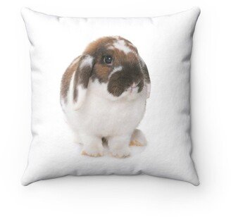 Dwarf Lop-Eared Rabbit Pillow - Throw Custom Cover Gift Idea Room Decor