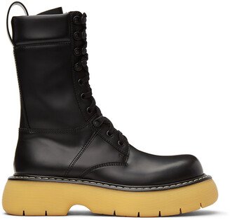 Black 'The Bounce' Lace-Up Boots