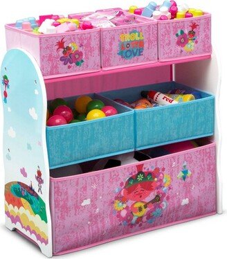 Trolls World Tour Design and Store 6 Bin Kids' Toy Organizer - Delta Children